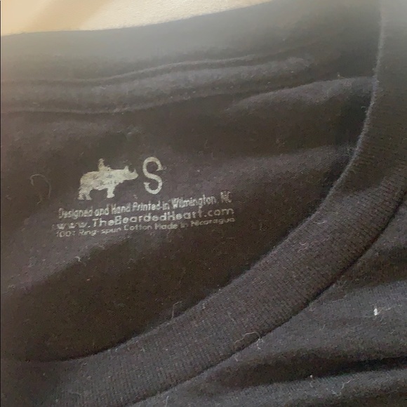 “Yes Satan, Today” Black Tee Shirt - Picture 3 of 3